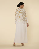 HONEY HIVE PRINT ABAYA - RTW