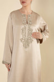 Zari Luxe Gold Embellished Zari Work Jalabiya