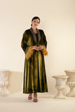 COUTURE VELVET IN OLIVE GREEN - RTW