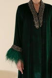 COUTURE VELVET IN EMERALD GEEN - RTW