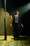 Zayna Embroidered Velvet Jalabiya