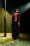 Zayna Embroidered Velvet Jalabiya