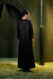 Zahra Noir Embroidered Jalabiya