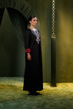 Zahra Noir Embroidered Jalabiya