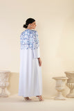 BUTTERFLIES FIELD IN BABY BLUE -RTW