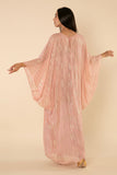 SUNRISE GLOW: PINK AND GOLD KAFTAN