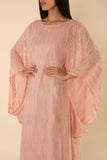 SUNRISE GLOW: PINK AND GOLD KAFTAN