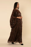 BROWN JEWEL KAFTAN