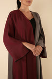 DAILY BI-COLORED ABAYA