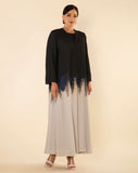 TREE ROOTS BI-COLORED ABAYA