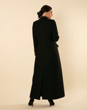 BLACK CLASSY TWEED COAT