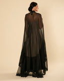 EVENING FRENCH LACE BLACK CAPE