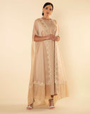 FLOWER LACE CAPE IN BEIGE