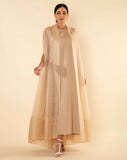 TULLE CAPE IN BEIGE