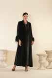 COUTURE VELVET IN PURE BLACK