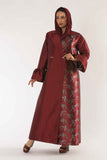 Scarlet Abaya in Burgundy