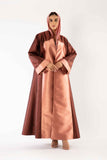 Terra Abaya in Maroon and Rose