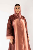 Terra Abaya in Maroon and Rose