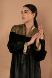Nia Abaya in Black and Gold
