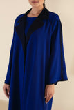 TWO TON ABAYA SET IN ROYAL & NAVY BLUE